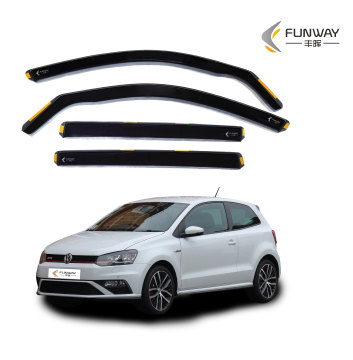 Ветер дефлекторы дождь козырьки для Volvo VW Polo Mk5 2009-2017 5 дверной хэтчбек