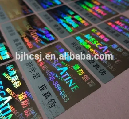 holographic printing 3d hologram laser hologram stickers
