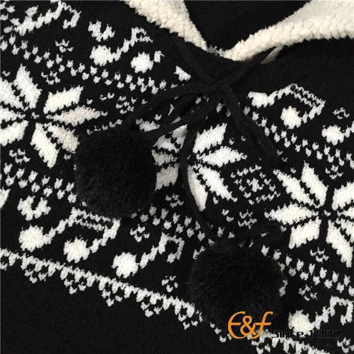 Snowflake Jacquard Sweater Fabric