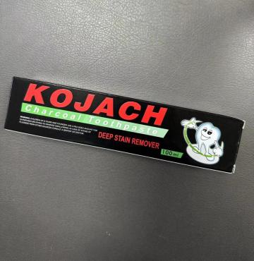 Activated charcoal toothpaste black toothpaste