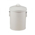 30 Liter Galvanized Tin Waste Bin with Lid