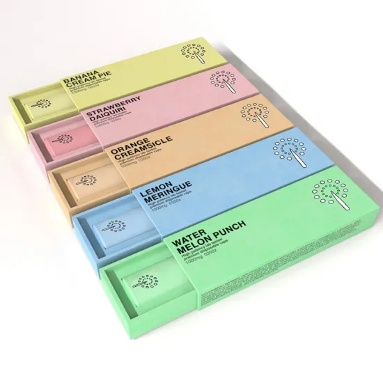 Wholesale Small CBD Childproof Slider Drawer Packaging Box