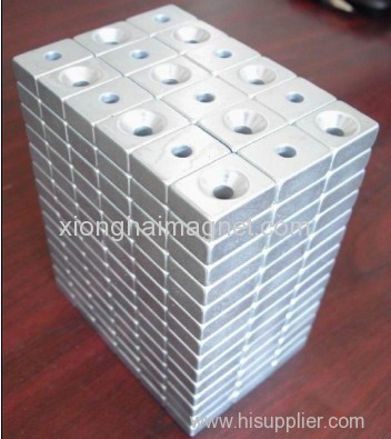 Rare Earth N35 Zinc Neodymium Block Magnets Size 12x6x4-d3mm 