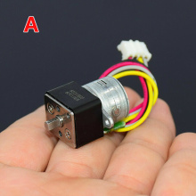Small Mini 15mm Full Metal Stepping Gear Motor DC 5V-6V 2-Phase 4-Wire Step motor Precision gearbox For Digital Camera