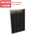 36 células panel solar monocristalino de 100 W