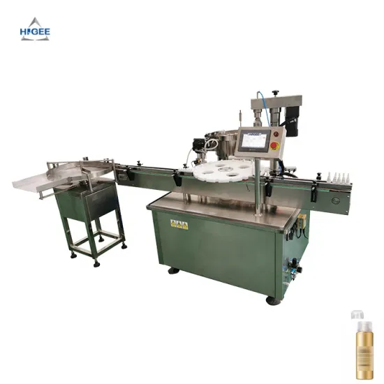 Auto Sun-Proof Body Spray Filling Machine