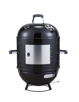 18" Outdoor Charcoal Grill Oven Barbecue 18 Inch Vertical Barrel Bbq Smoker