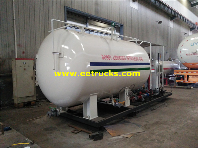 10000l 2 Pumps LPG Bottle Filling Stations