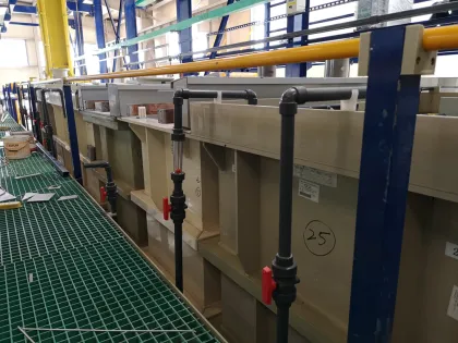 Metal plating line cooper chrome nickel plating line