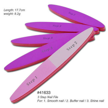 3 Step Nail File