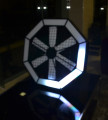 DMX RGB LED lavar fundo matriz luz