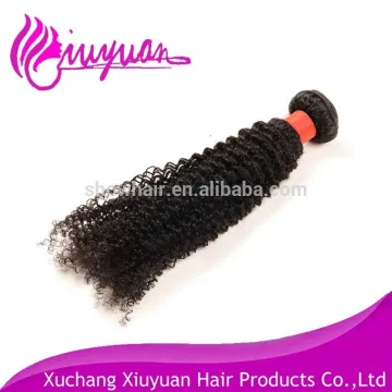 Fashionable virgin hair weft brazilian weave curly cheep