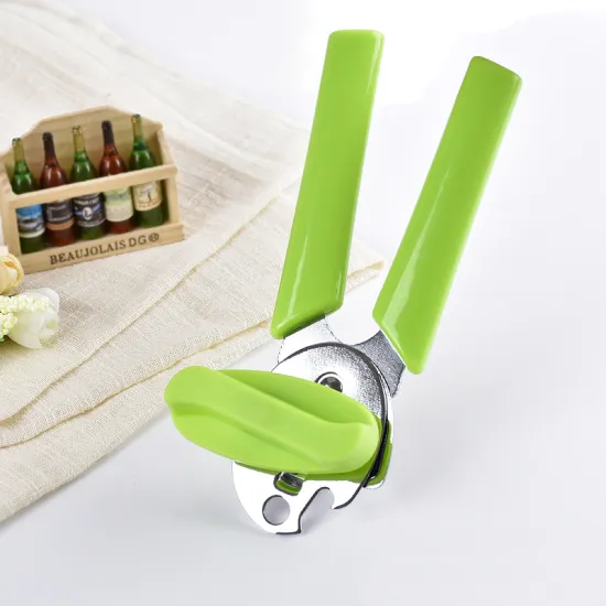 Stainless Steel Can Opener with Lid Lifter