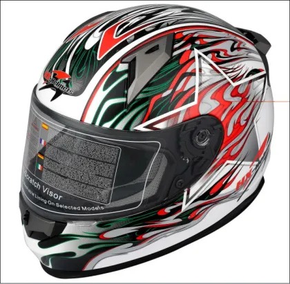 ABS flip up motorbike racing helmet