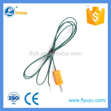 1M Type K Thermocouple Wire Lead 0-250C for Digital Thermometer