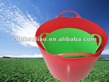 portable plastic pail,garden pail,pe pail