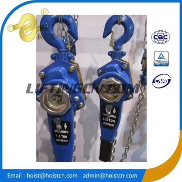 HSH -VT lever hoist 1.5 ton Manufacturers with best quality on hot sales