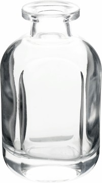 Scented oil bottle with reeds
