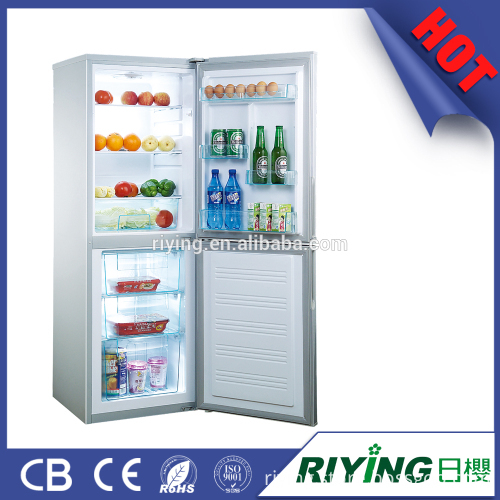 Hot double door refrigerator BCD-188,fridge freezer,prices refrigerators bottom freezer