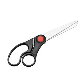 Household Scissors, Made of Stainless Steel, with Plastic HandleNew