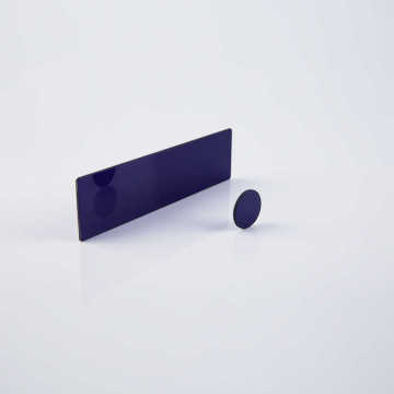 Filter kaca optik violet untuk pencahayaan panggung