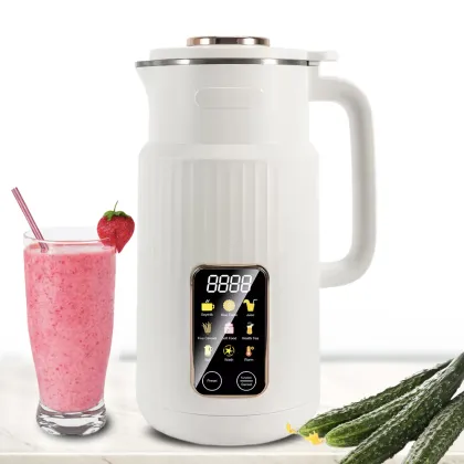 Junwei DJ-102 Modern style Time-saving soybean milk machines 10-blade three dimensional steel blades oat milk maker