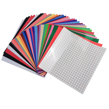 Glossy and Matte Permanent self adhesive vinyl sticker 12"*12"/sheet cutting sheets for cricut