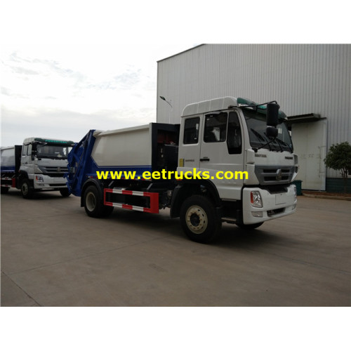 SINOTRUK 10m3 Compress Camions à ordures