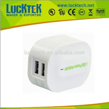 AUSTRALIA TYPE 5V 2A TWO PORT USB TRAVEL ADAPTER