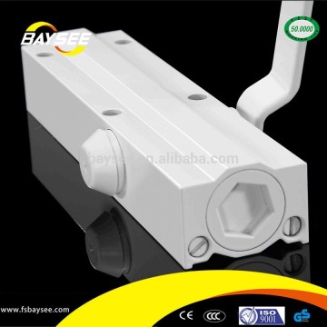 guarantee 3 years 60-80KG with en standard extrued aluminum door closer