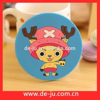 Blue Background Deer Cheap Cardboard Drink Coasters