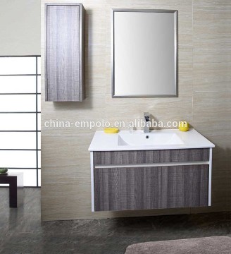 European modern design wood MDF Ply wood wall mounted bathroom vanity EC809-9