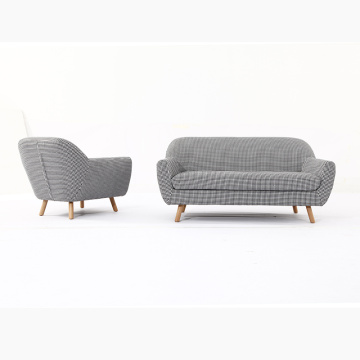 Moderner Gabriola -Stoff zwei Sitzoter -Sofa