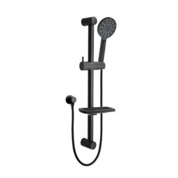 Matt Black Handpiece Hand Spray Shower Head Set with 1.5m Flexible Hose