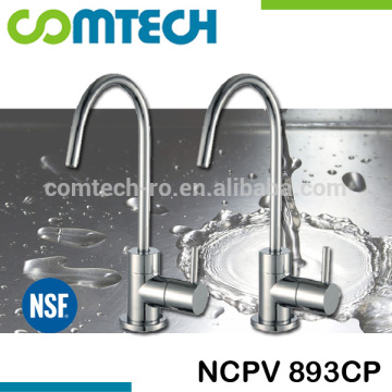 Big Curve Chrome Plated Kitchen Faucet for RO Water Purifier