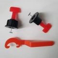 The leveling device is used for ceramic tiles