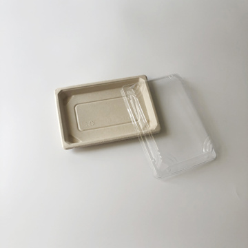 PET lid for FET10 sushi tray