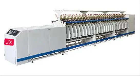 Two-For-One Twisting Machine for Short Fiber