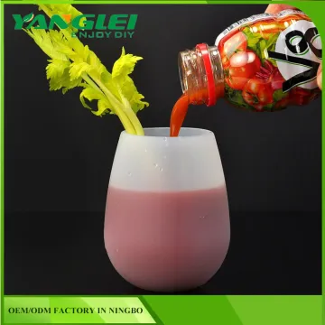 Food Grade silicone vacuum cup wine cup