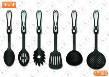 6 PCS Nylon kitchen Tools Set with Popular Handle