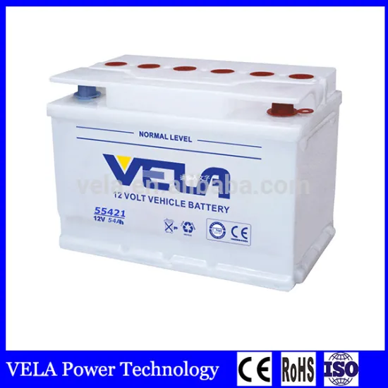 Europe Standards Best Price DIN54 Dry Charged Lead Acid Car Battery