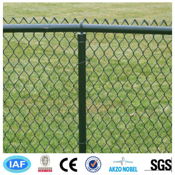 Good quality PVC coated chain link fence made in china