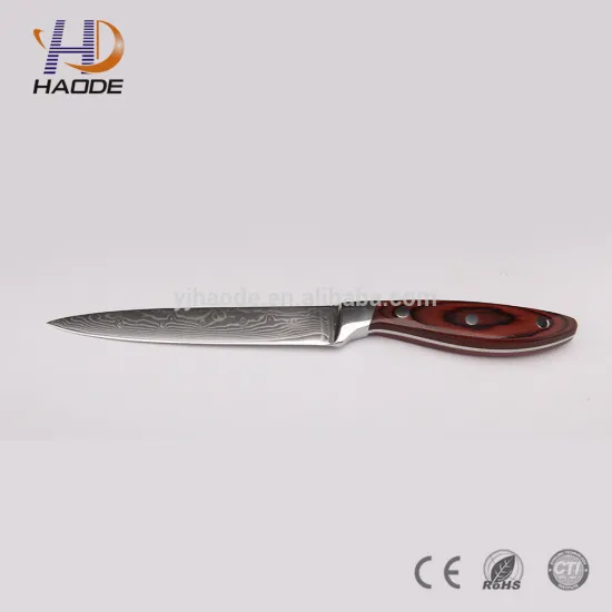 China manufacturer 440C Damascus Knife with great price