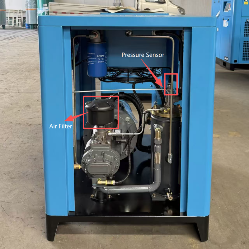 screw air compressor low pressure
