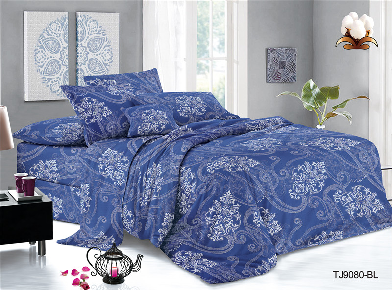 Digital Floral Printing Bed Set Sheet