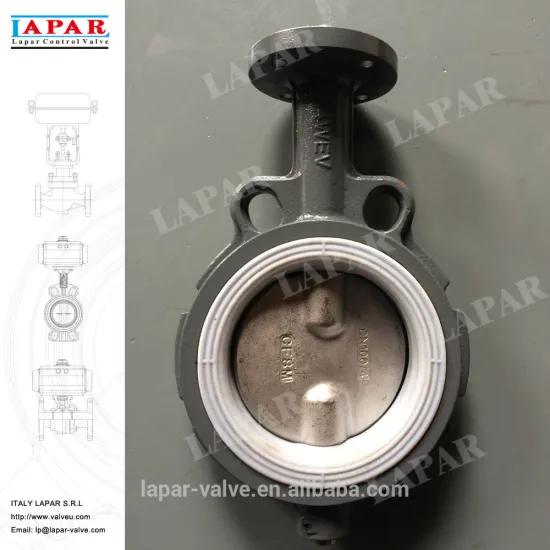 LAPAR Resilient Seated Butterfly Valve