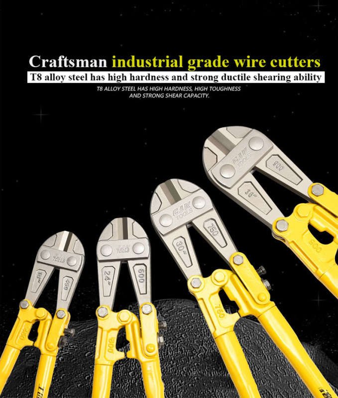 Professional Cutting Pliers Multi functional Electrician Tool T8 Alloy Steel Cable Wire Cutter Tool Bolt Cutter
