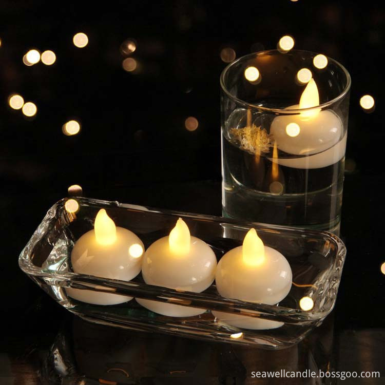 Battery Powered LED Floating Candles