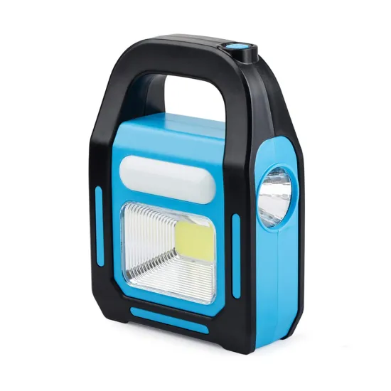 Goldmore 5 Waterproof Emergency Flashlight - Solar USB Rechargeable COB LED Lantern