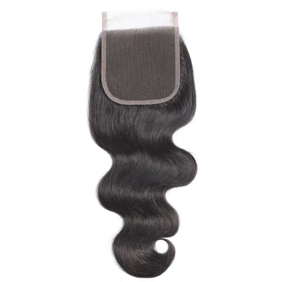 Wholesale Virgin Hair Vendors Mink Peruvian Lace Frontal Closure With Baby Hair 4X4 2X6 5X5 13X4 13X6 6X6 7X7 360 Lace Closure